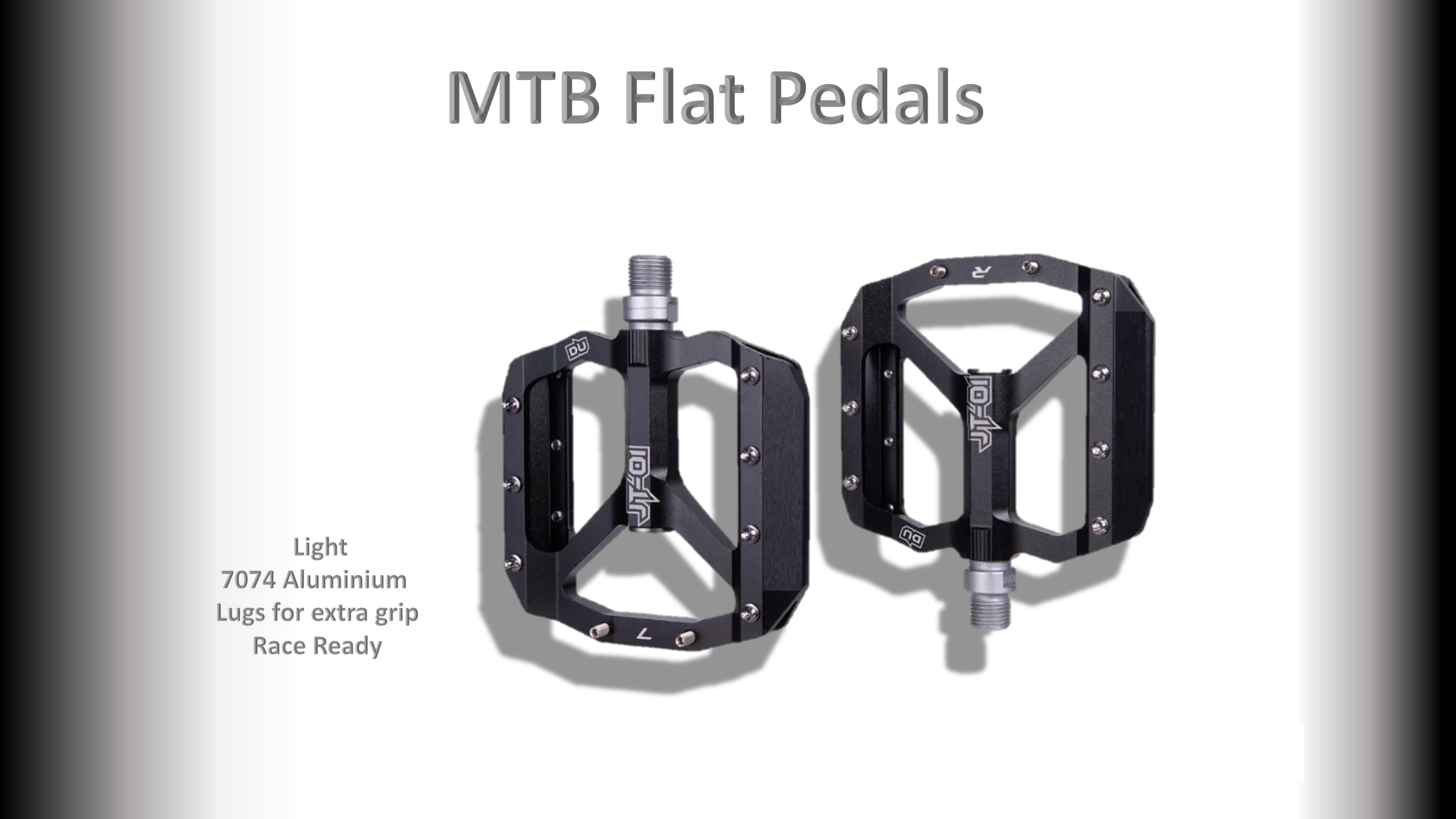 PEDALS Flat black