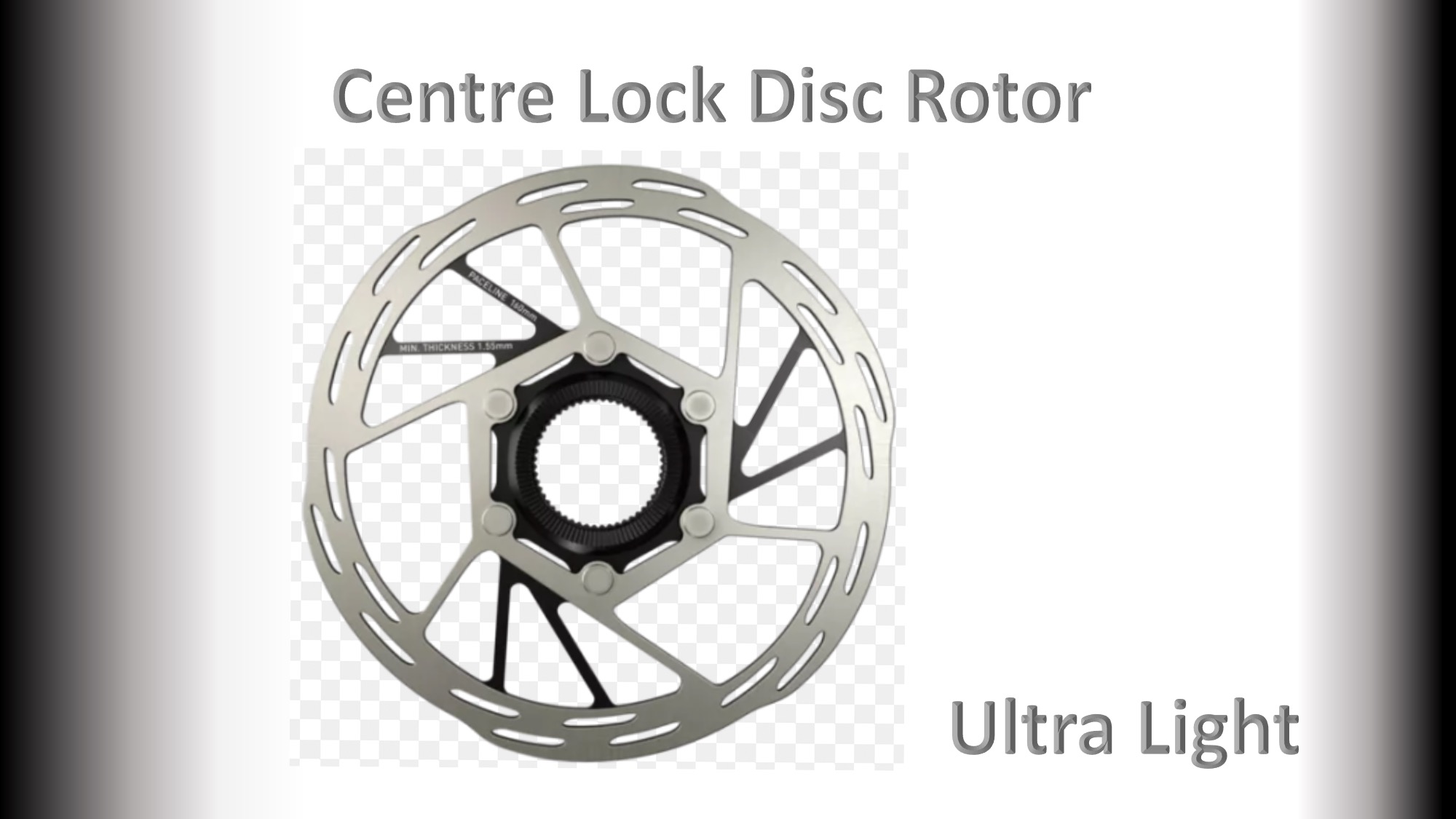 BRAKE Disc Brake Rotor - 140mm - centre lock
