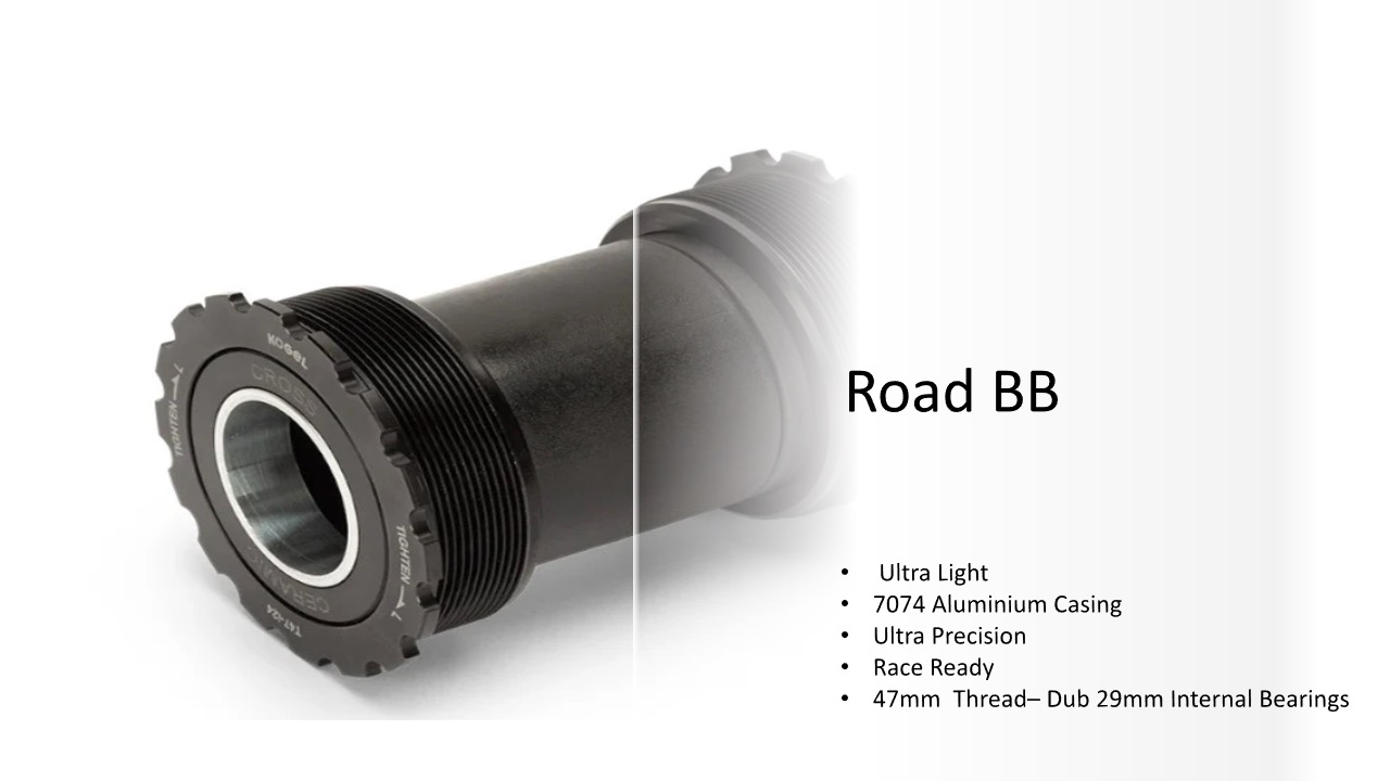 BBT47-24mm (Internal bearings) 68mm-73mm Wide
