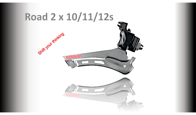 SENTYEH Road Front Derailleur 2x11s/12s