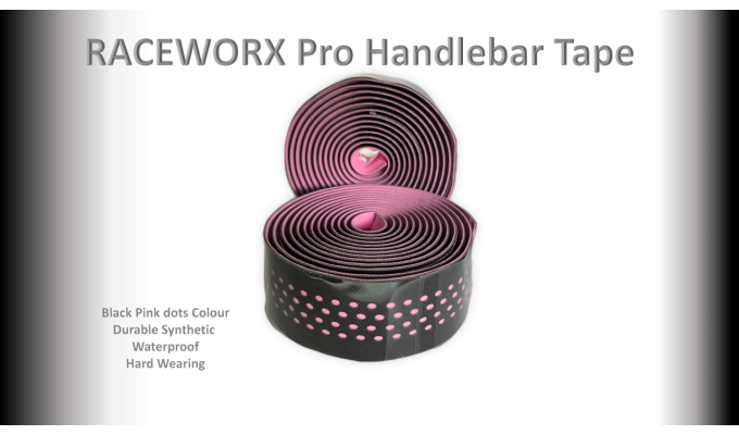 TAPE HANDLE BAR Road Bike Tape - Pink Dots