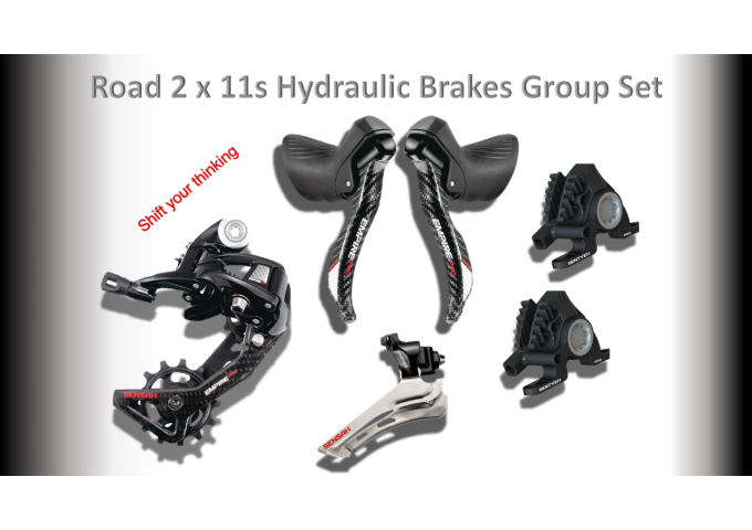 SENTYEH Empire Road HRD Group Set 2x11s