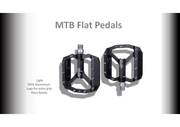 PEDALS Flat black