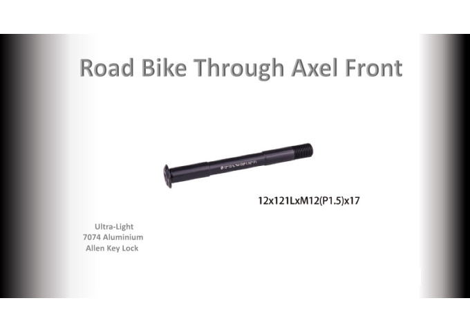 FRAME (Through Axle FRONT) (12 x 121L x M 12 Pl.5)