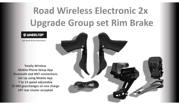 WHEELTOP EDS Electronic Road Rim Brake 2x12 A6000 (Upgrade set)