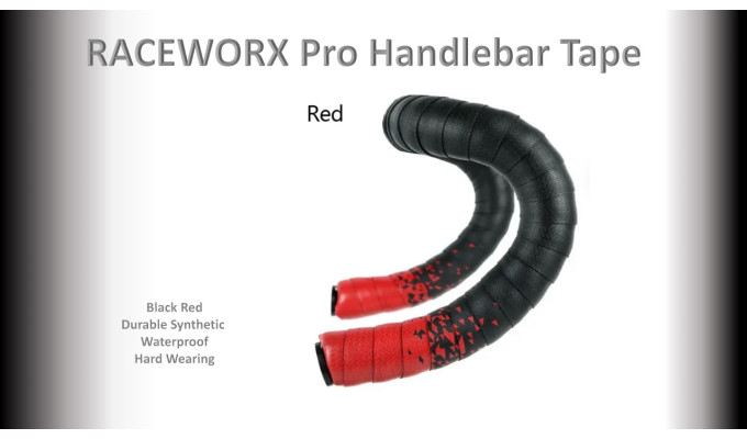 TAPE HANDLE BAR Road Bike Tape - Red Tapered