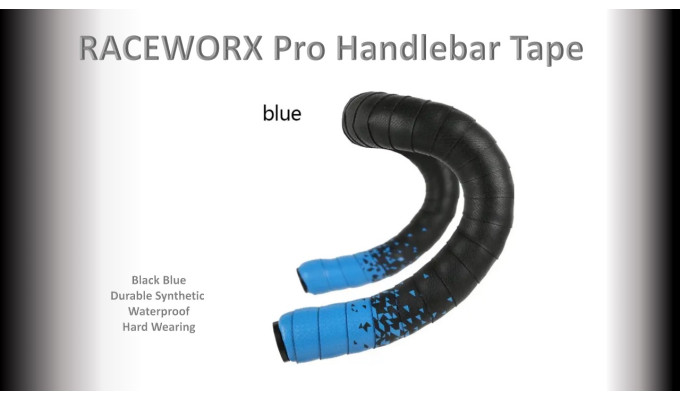 TAPE HANDLE BAR Road Bike Tape - Blue Tapered