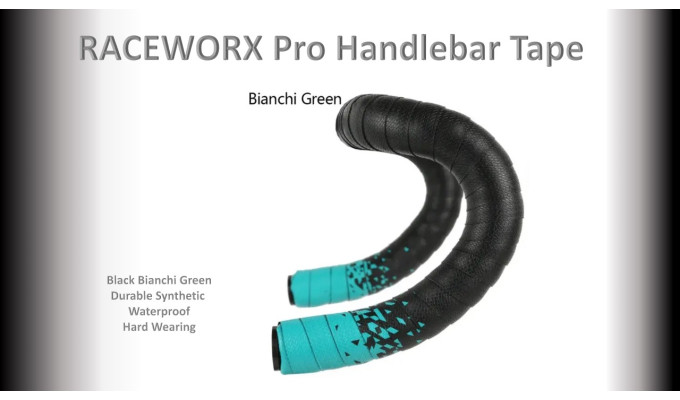 TAPE HANDLE BAR Road Bike Tape - Bianchi Blue Tapered