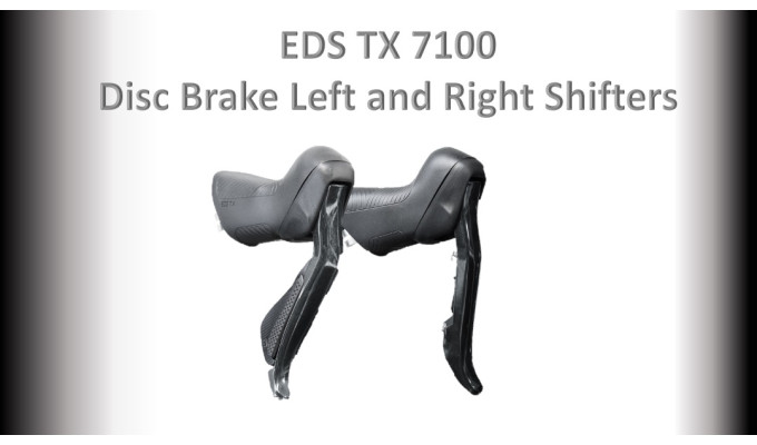 WHEELTOP EDS Electronic Road Disc Brake TX-A7100-GS (Left Right Shifters)