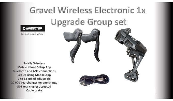 WHEELTOP EDS Electronic Gravel 1x12 GX-RX6601-SGS (Upgrade set)
