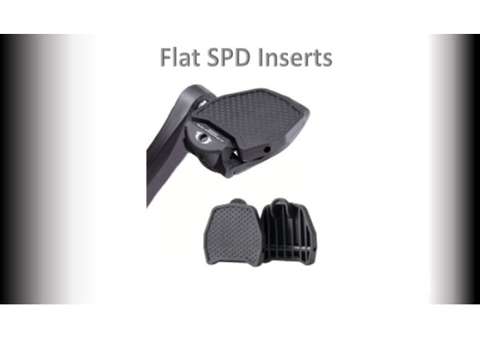 PEDAL (clip in) Flat mount Insert (Shimano SPD)