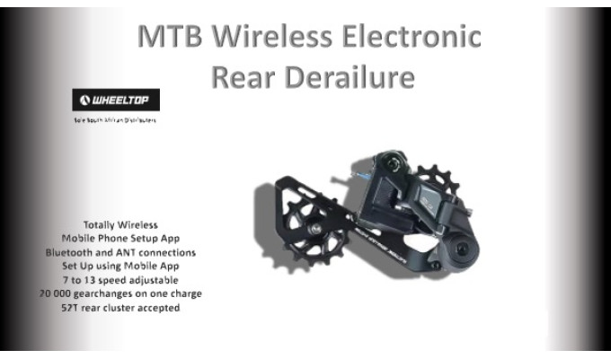 WHEELTOP EDS Electronic MTB 1x12 OX YQ Rear Derailure
