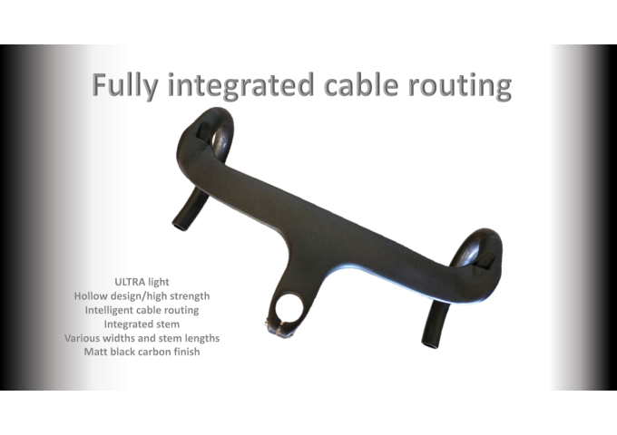 HANDLE BARs Carbon - Integrated Stem 420 Width x 100mm Reach