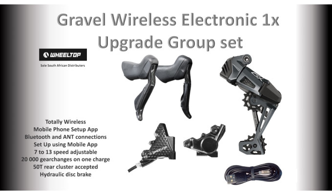 WHEELTOP EDS Electronic Gravel 1x12 GX-RX6701-SGS (Upgrade set)