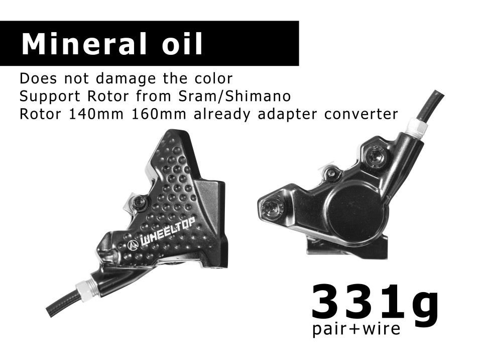 WHEELTOP EDS Electronic Gravel Disc Brake 2x12 A7100 (Upgrade set)