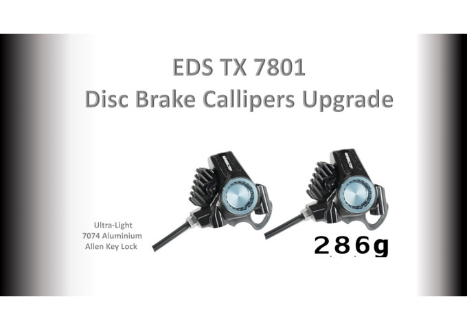 WHEELTOP EDS Electronic Road/Gravel Disc Brake Calliper Set (Upgraded)