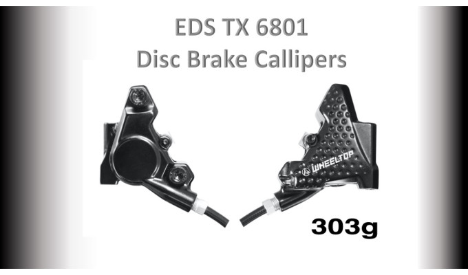 WHEELTOP EDS Electronic Road/Gravel Disc Brake Calliper Set