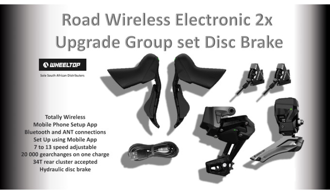 WHEELTOP EDS Electronic Road Disc Brake 2x12 A7100 (Upgrade set)