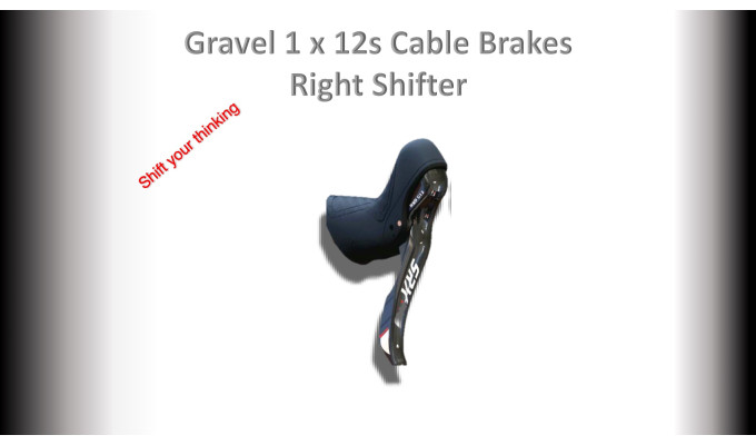 SENTYEH SRX Gravel cable brake 1x12s (Right Shifter)