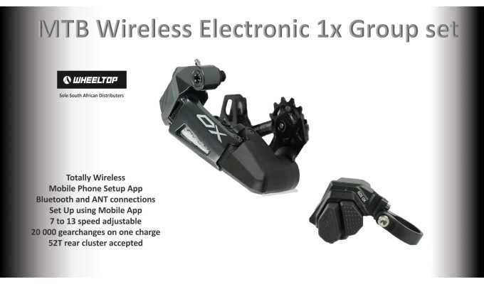 WHEELTOP EDS Electronic MTB 1x12 OX YQ (Upgrade set)