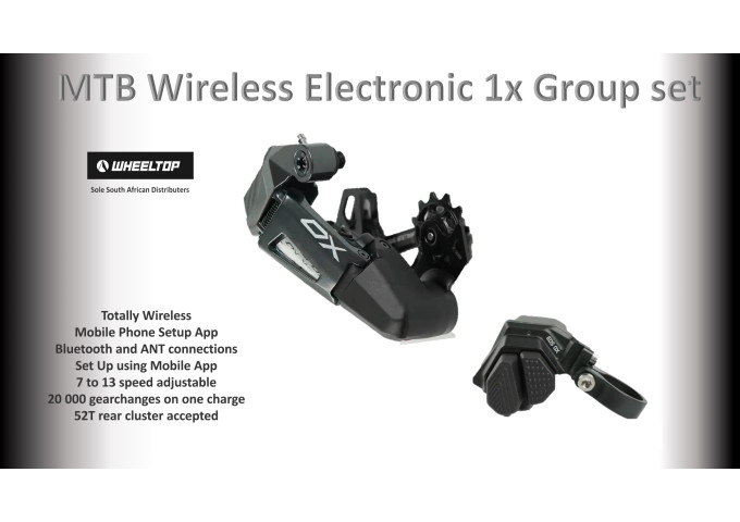 WHEELTOP EDS Electronic MTB 1x12 OX YQ (Upgrade set)