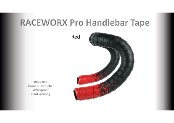TAPE HANDLE BAR Road Bike Tape - Red Tapered