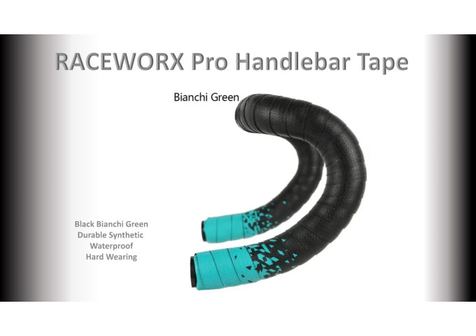 TAPE HANDLE BAR Road Bike Tape - Bianchi Blue Tapered