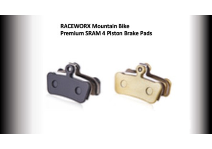 BRAKE PADS - Mountain Bike Premium 4 Piston Pads SRAM